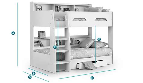 Orion Bunk Bed Dimensions