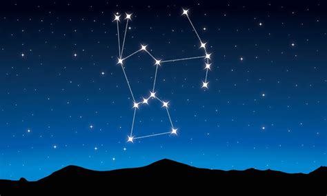 orion constellation in the sky
