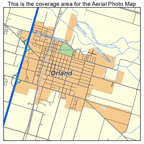 Orland Ca Map