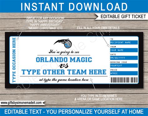 orlando magic ticket packages