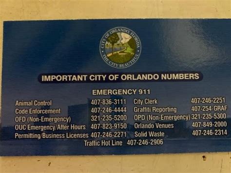 orlando number code