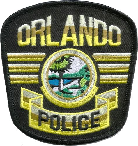 orlando police patch png