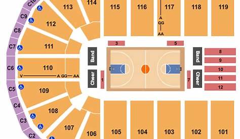 Orleans Arena Seating Chart Seating Charts & Tickets