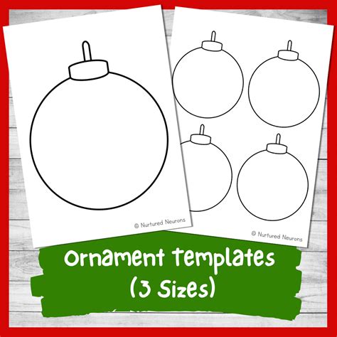 Ornament Clipart Template