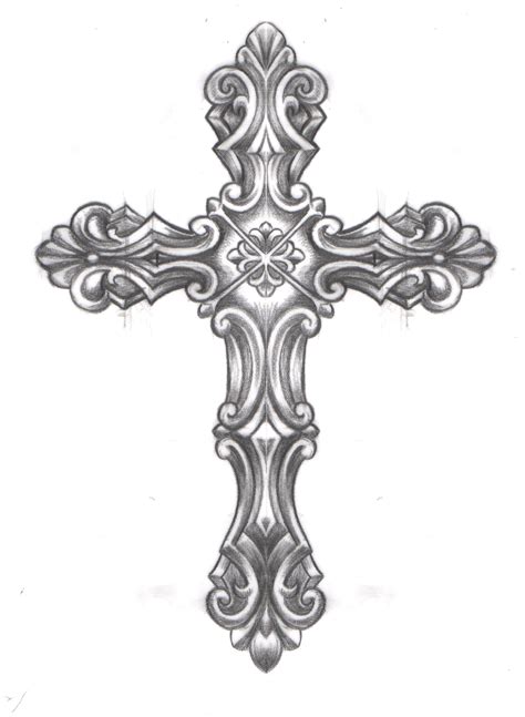 List Of Ornate Cross Tattoo Design Ideas