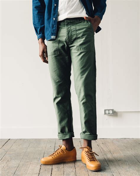 orslow slim fatigue pants