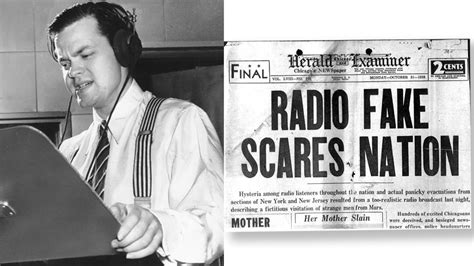 orson welles war of the worlds radio broadcast
