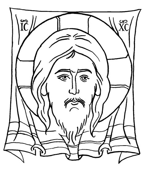 orthodox icon coloring sheets