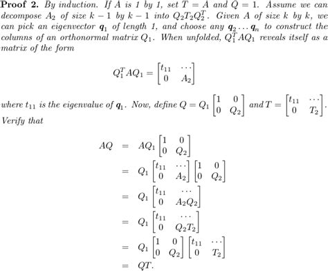 Orthogonal Matrix Eigenvalue Proof