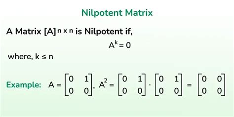 Orthogonal Nilpotent Matrix