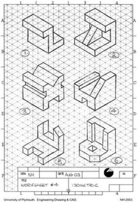Seeing All Sides Orthographic Drawing Activity TeachEngineering