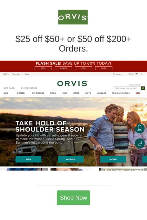 Save Money With Orvis Coupons