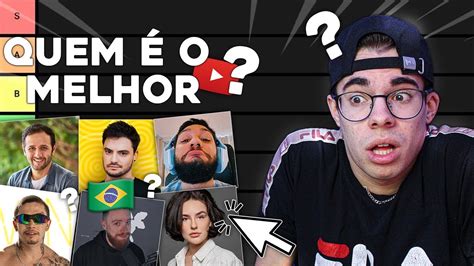 os melhores youtubers do brasil