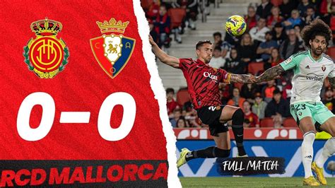 osasuna vs rcd mallorca h2h