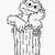 oscar the grouch coloring page