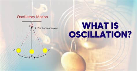 Oscillation General Definition