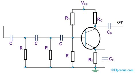 Oscillator Using Bjt