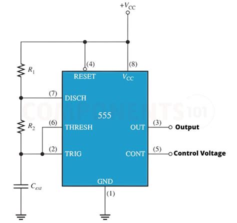 Oscillator With Ic 555