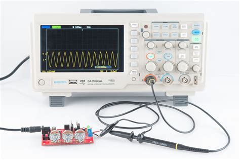 Oscilloscope In Use