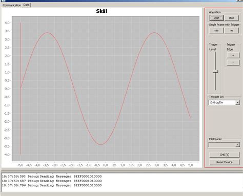 Oscilloscope Java
