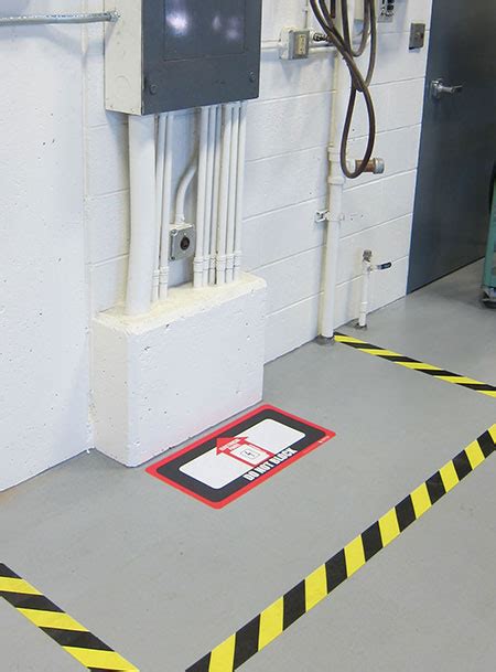 Osha Electrical Panel Floor Marking