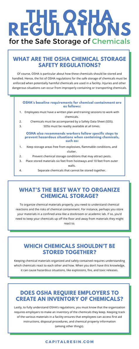 Osha Flammable Storage Requirements