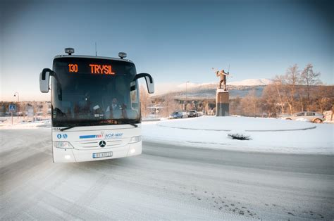 oslo airport to trysil bus