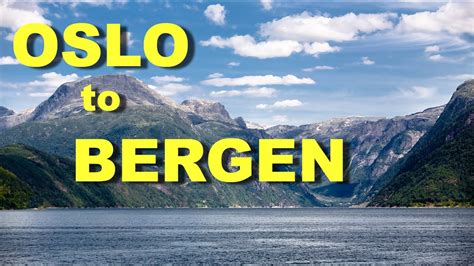 oslo to bergen by train and boat
