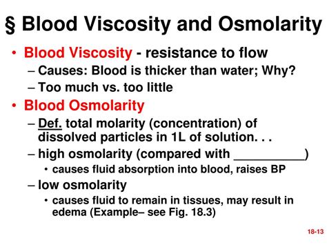 Osmolarity Vs Viscosity