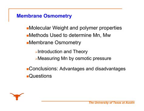 Osmometry Disadvantages