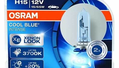 Osram Cool Blue Intense H15 Twin 64176CBI Autolampen 10 St
