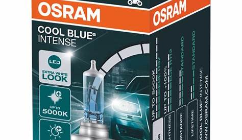 OSRAM W5W 501 HALOGEN 12V 5W COOL BLUE INTENSE SIDE LIGHT