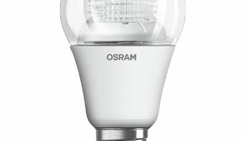 Osram 9 watt ESE27mm Clear Dimmable GLS Household LED