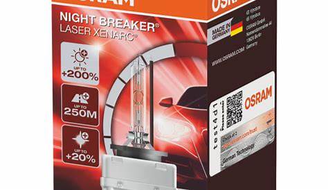 Osram Night Breaker Laser D1s Review D1S High Output Xenarc 66144