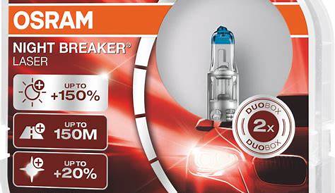 Osram Night Breaker Laser H1 Review OSRAM NIGHT BREAKER LASER +150 12V 55W P14.5s
