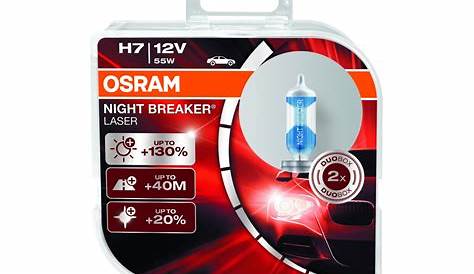 H4/9003/HB2 Osram Night Breaker Laser +130 halogen bulbs
