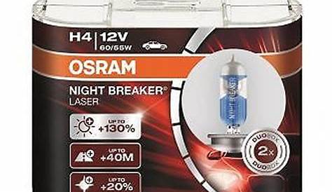 Osram Night Breaker Laser H4 10090w ŻARÓWKA ZARÓWKI OSRAM NIGHT BREAKER LASER DUO