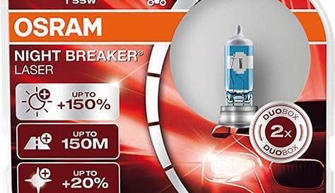 Osram Night Breaker Laser H7 150 Automotive