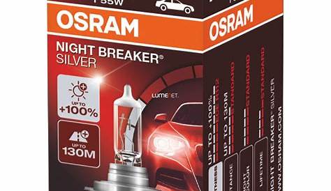 Osram Night Breaker Silver H7 477 +100 Twin Pack Halogen