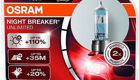 Osram Night Breaker Unlimited H11 +110 12V 1τμχ Skroutz.gr