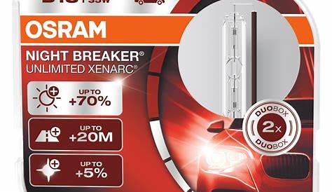 OSRAM Xenarc Night Breaker Unlimited D1S Bulb PowerBulbs UK