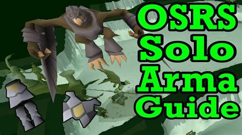 OSRS Solo Armadyl Guide Old School Runescape How I Fight Arma Solo