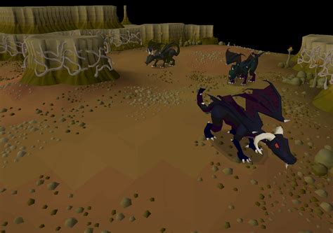 osrs killing black dragons