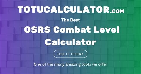 OSRS Level Calculator Usage
