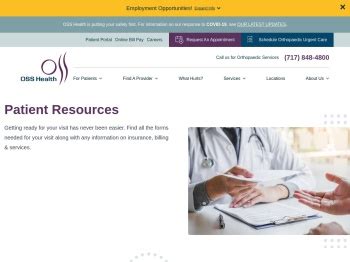 oss orthopedic patient portal