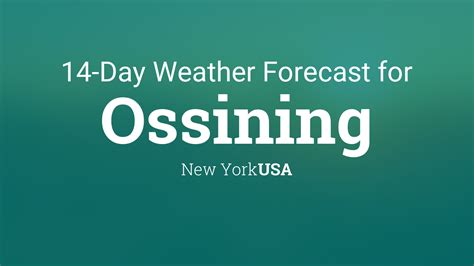 ossining weather 10 day