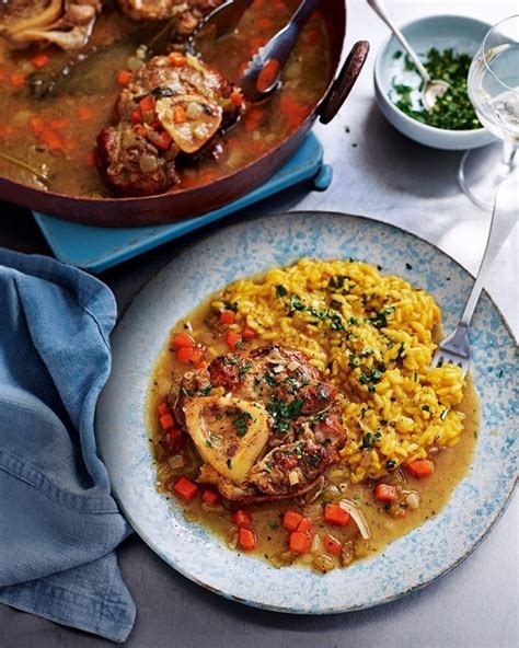 osso bucco with risotto
