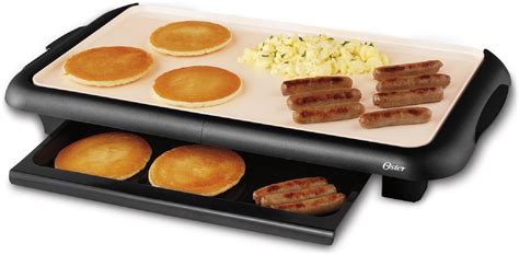 Oster Duraceramic Griddle With Warming Tray