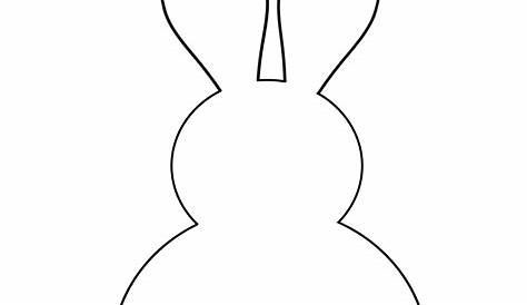 Vorlage für Osterhasen: Bunny Templates, Easter Templates, Easter Time