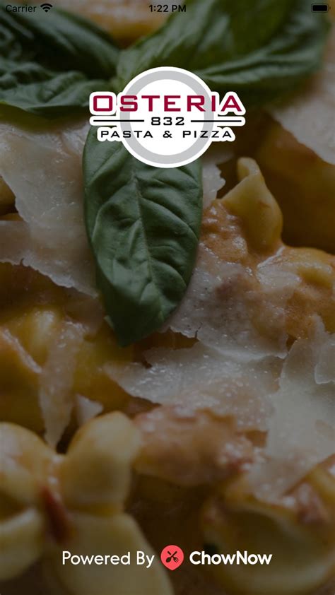 Discover the Ultimate Gourmet Experience at Osteria 832: A Flavorful Journey Awaits